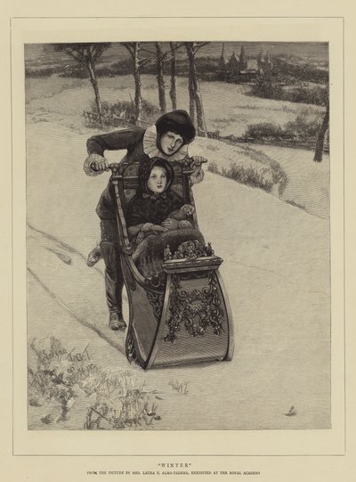 Winter by Lawrence Alma Tadema